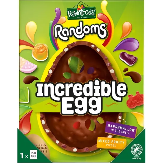 Rowntrees Randoms Inclusions Egg 380g