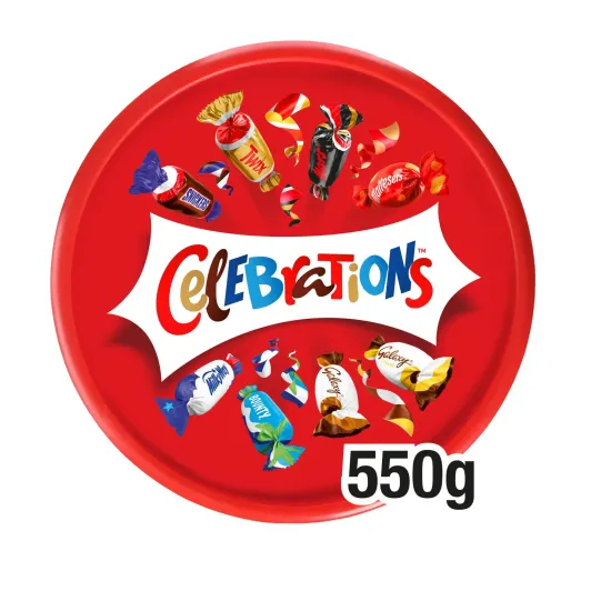 Celebrations Tub 550g