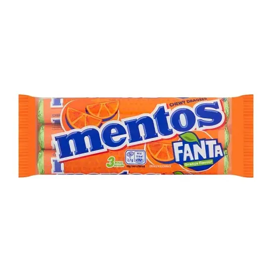 Mentos Fanta Orange 3pk