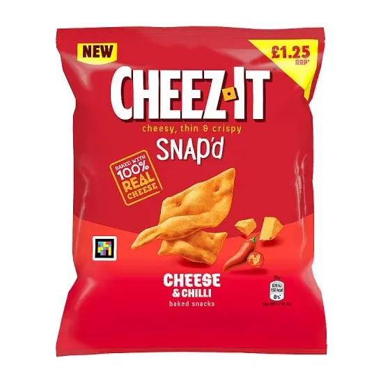 Cheez It Snapd Crackers Cheese & Chilli PMP 65g