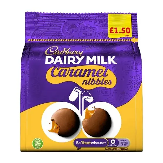 Cadbury Caramel Nibbles Pm £1.50 85g