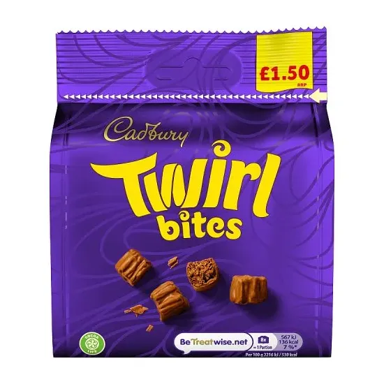 Cadbury Twirl Bites Pm £1.50 859