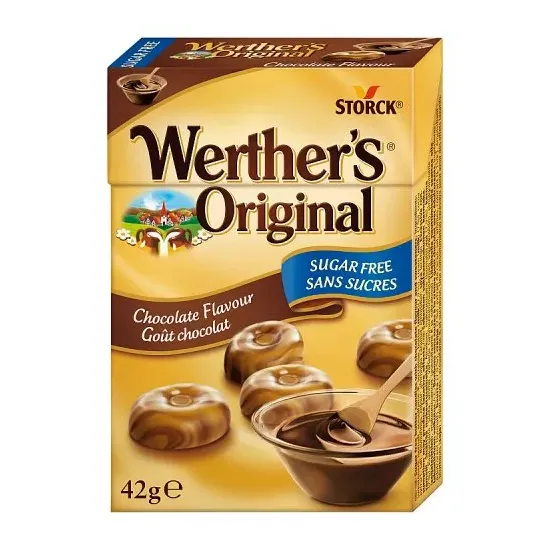Werthers Sugar Free Chocolate Candies 42g