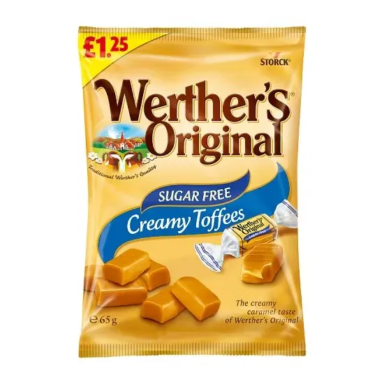 Werthers Sugar Free Creamy Toffees PMP