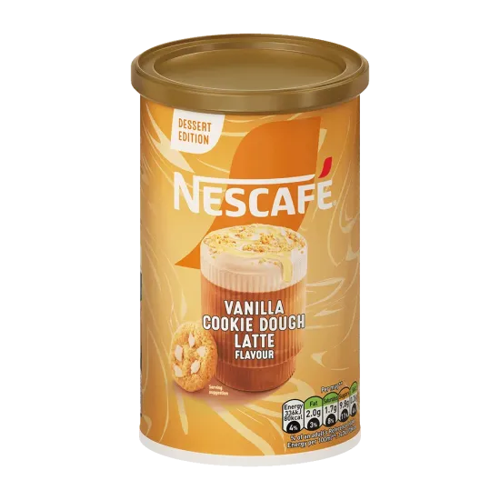 Nescafe Latte Vanilla Cookie Dough Instant Powder 260g