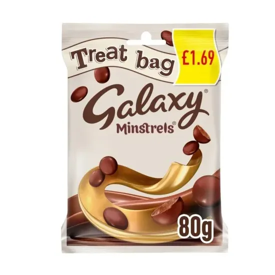 Galaxy Minstrels Treat Bag PMP 80g