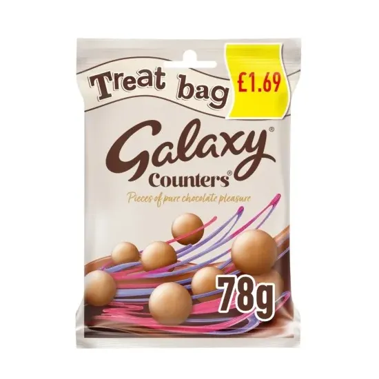 Galaxy Counters Treat Bag PMP 78g
