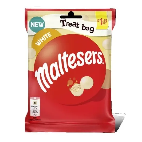 White Maltesers Treat Bag PMP 54g