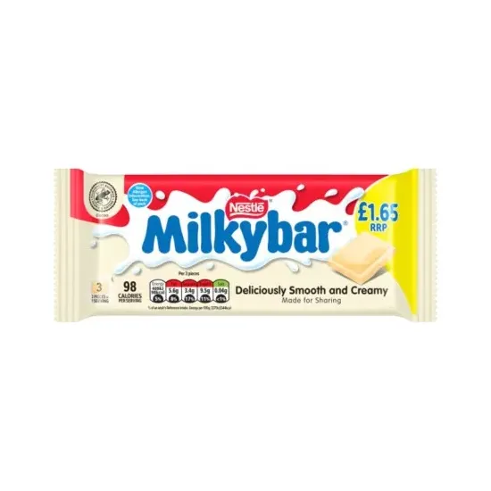 Milkybar White Chocolate Sharing Bar PMP 90g