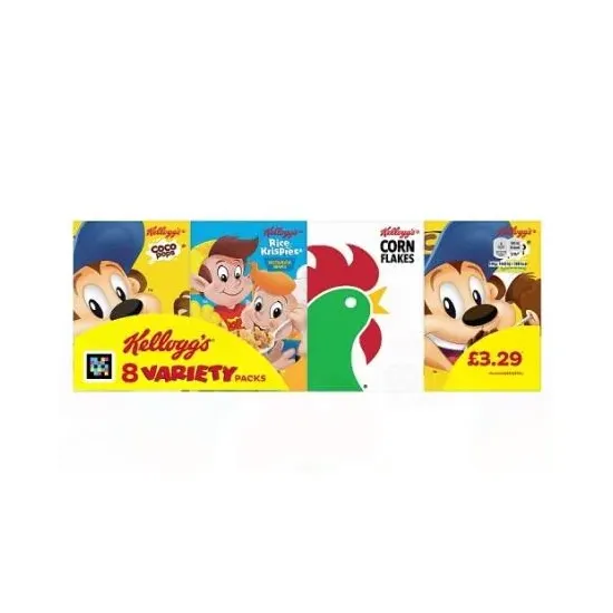 Kelloggs Variety  8 Pack PMP