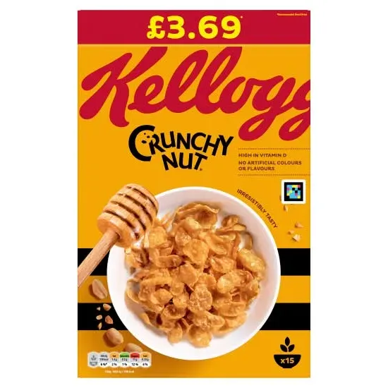 Kelloggs Crunchy Nut PMP 460g