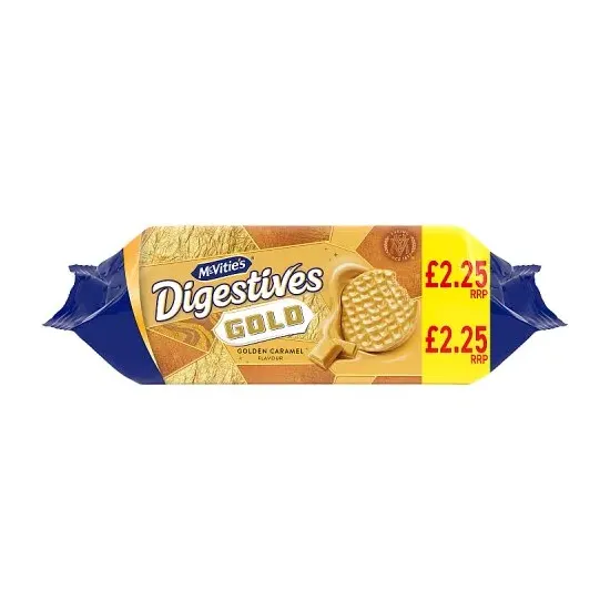 Mcvities Gold Chocolate Digestive Biscuits PMP 232g