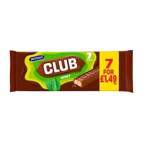 Mcvities Club Mint PMP 7 Pack