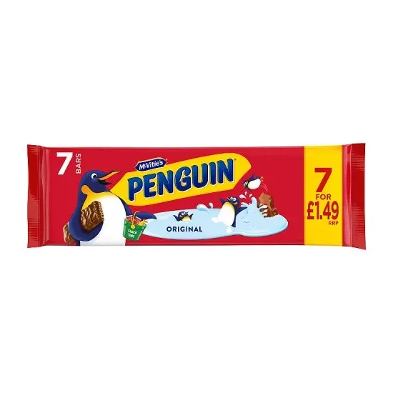Mcvities Penguin Milk PMP 7 Pack