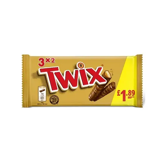 Twix Snacksize (Twin) PMP 3 Pack