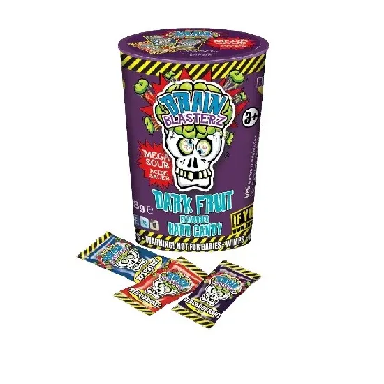 Brain Blasterz Dark Fruits Hard Candy Tub 48g