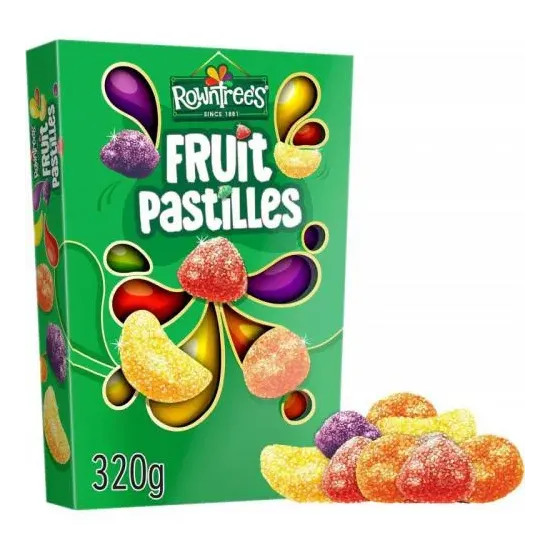 Rowntrees Fruit Pastilles Carton 320g