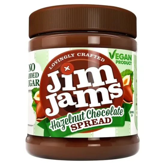 Jim Jams Vegan Chocolate Hazelnut Spread 350g