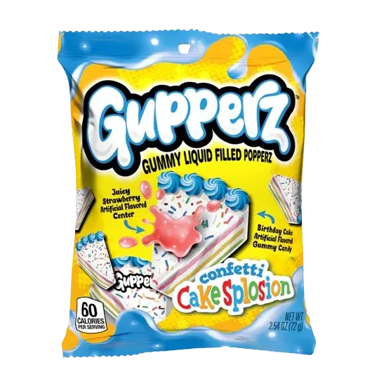 Gupperz Birthday Cake Explosion 72g