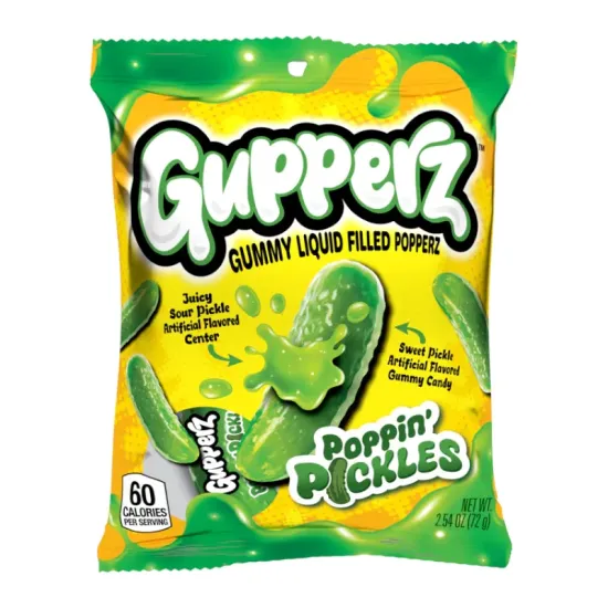 Gupperz Sour Poppin Pickle 72g