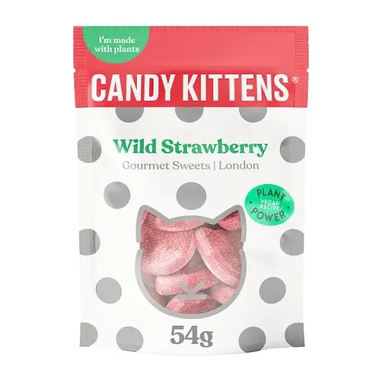 Candy Kittens Wild Strawberry 54g