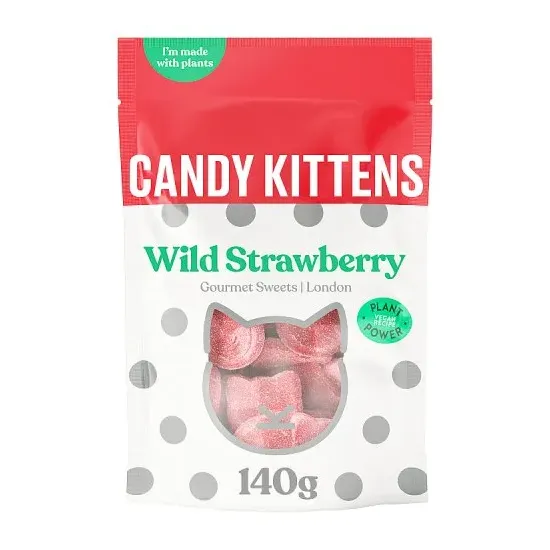 Candy Kittens Wild Strawberry 140g