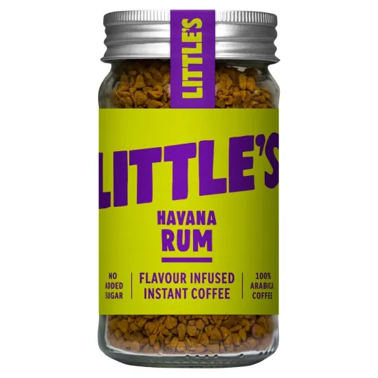 Little's Flavoured Instant Coffee Havana Rum 50g