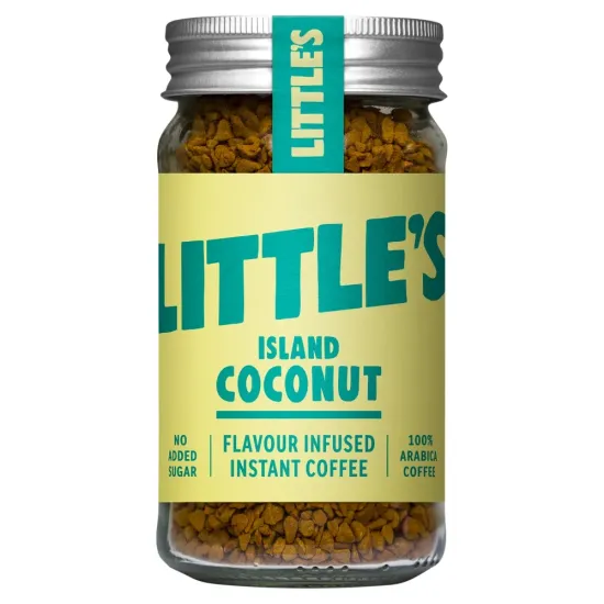 Little's Flavoured Instant Coffee Island Coconut 50g