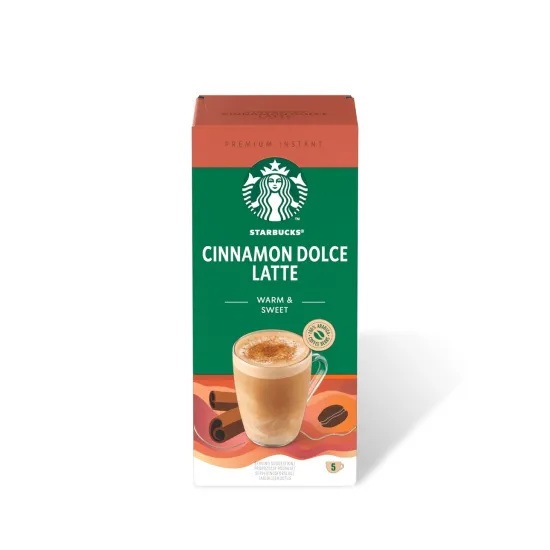 Starbucks Premium Instant Cinnamon Dolce Latte Sachets (5x23.5g)