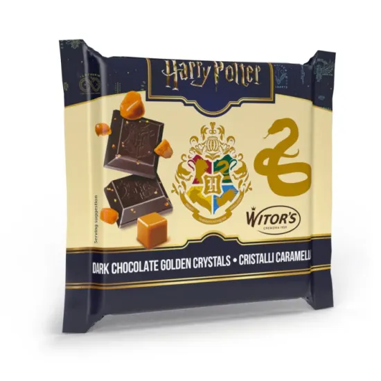 Witor's Harry Potter Dark Chocolate Bar with Caramel Pieces 40g