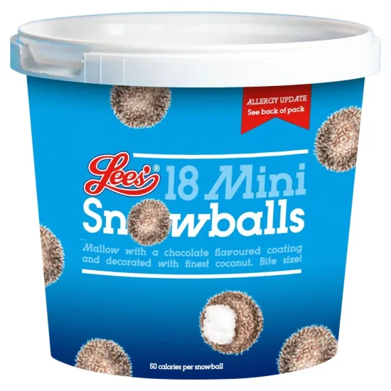 Lee's Snowballs Tubs 200g