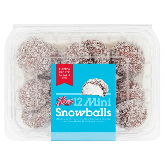 Lee's 12 Mini Snowballs 135g