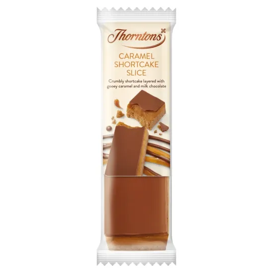 Thorntons Carmael Shortcake Bar 74g