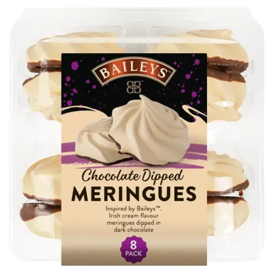Baileys Chocolate Meringue Shells 8Pk