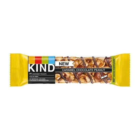KIND Caramel Chocolate Peanut Bar 40g