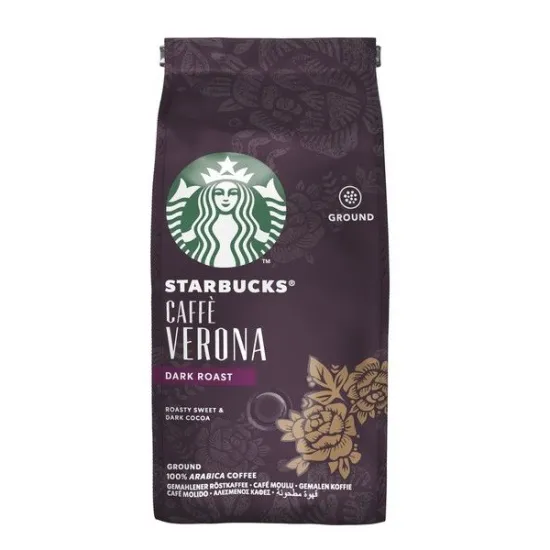Starbucks Espresso Roast, Dark Roast, Ground Coffee 200g Starbucks Espresso Roast, Dark Roast, Ground Coffee 200g