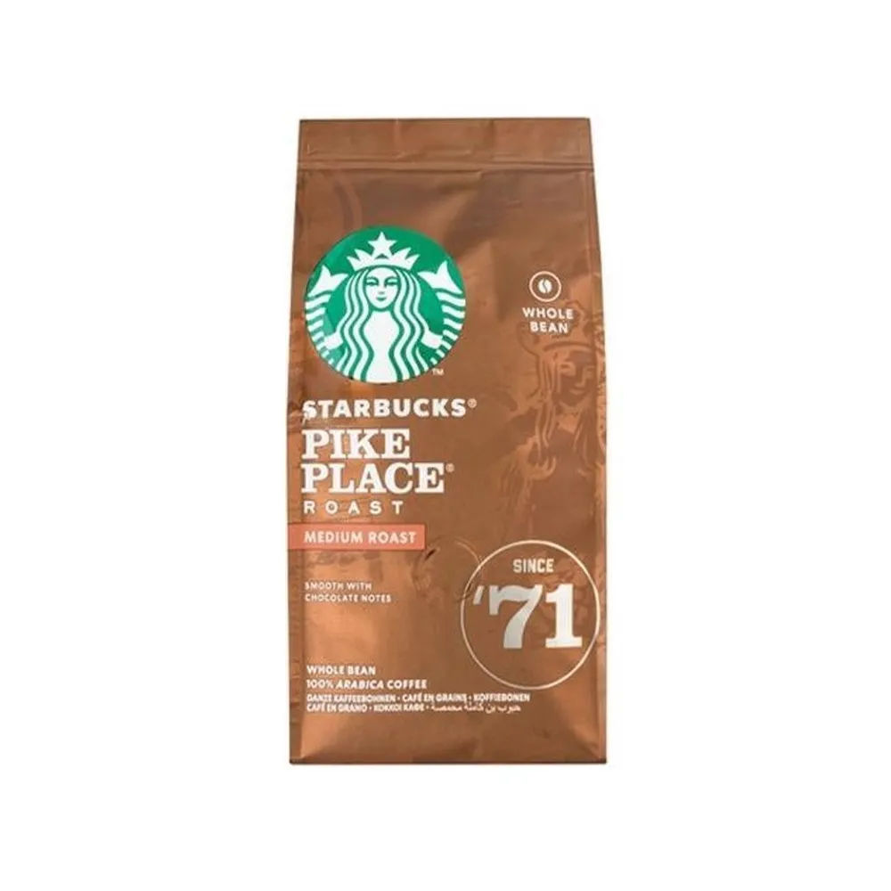 Starbucks Beans Medium Pike Place 200g Starbucks Beans Medium Pike Place 200g