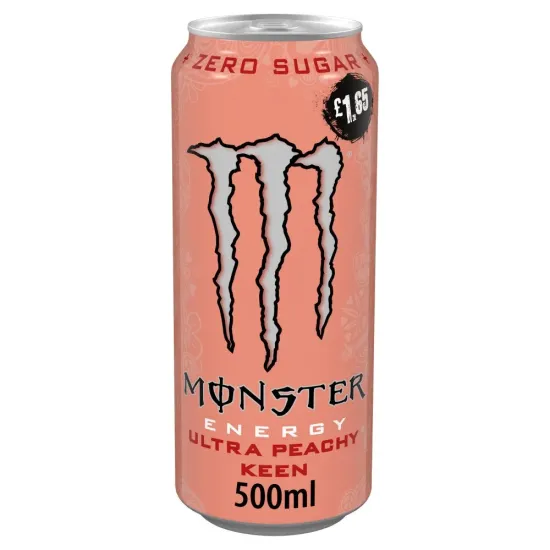 Monster Ultra Peachy Keen Zero PMP 500ml