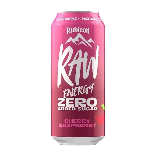 Rubicon Raw Cherry Raspberry Zero Added Sugar 500ml