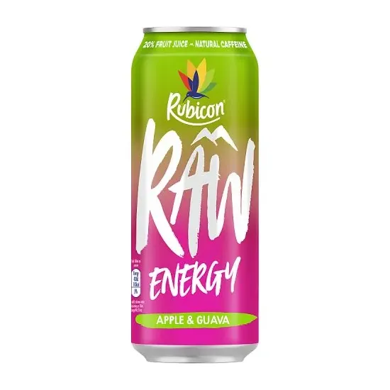 Rubicon Raw Energy Apple Guava 500ml