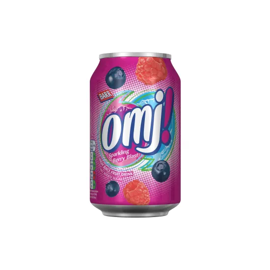 OMJ! Berry Blast Sparkling Juice Drink 330ml