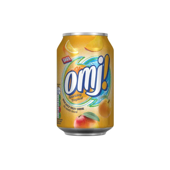OMJ! Tropical Sparkling Juice Drink 330ml