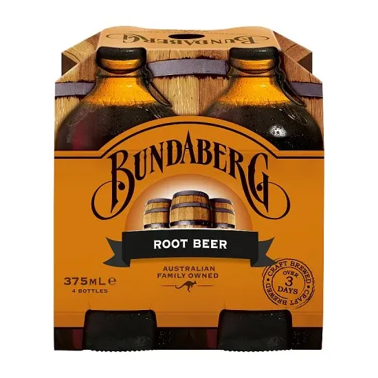 Bundaberg Root Beer 4Pk 375ml