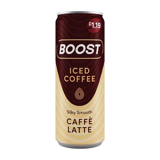 Boost Iced Coffee Caffe Latte PMP 250ml