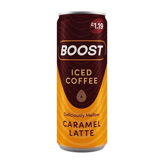 Boost Iced Coffee Caramel Latte PMP 250ml