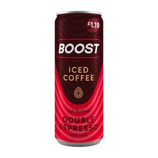 Boost Iced Coffee Double Espresso PMP 250ml