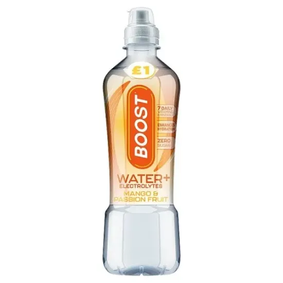 Boost Hydration Water Mango Passion Fruit PMP 500ml