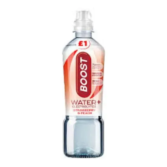 Boost Hydration Water Strawberry Peach Sport PMP 500ml