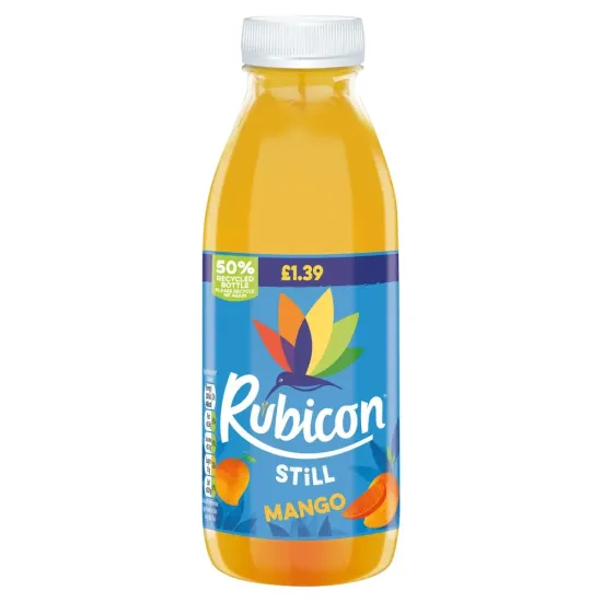 Rubicon Still Mango PMP 500ml