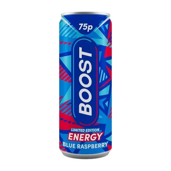 Boost Energy Blueberry Raspberry PMP 250ml